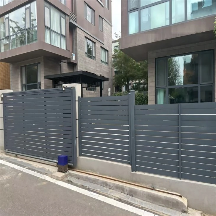 Aluminum Fence For Courtyard