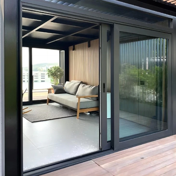 Multiple Break Aluminum Sliding Door