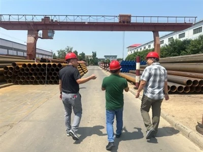International Clients Conduct In-Depth Inspections Of Corporate Factory