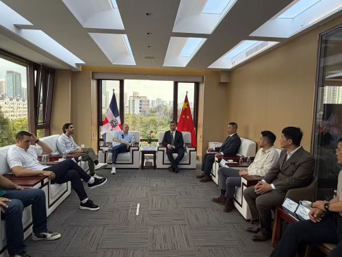 Hipólito Mejía, Former President Of The Dominican Republic, And His Delegatio...